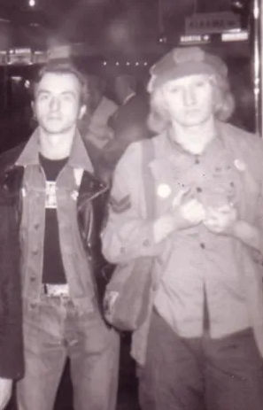 Peter and Wayne London 1977