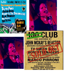 Meanwhile Gardens and 100 Club