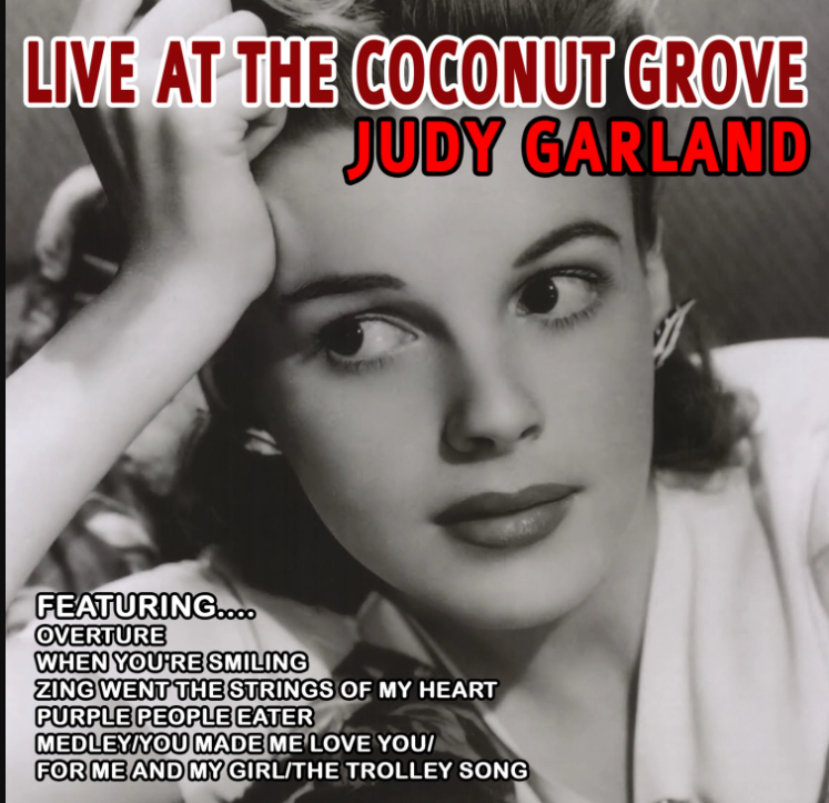 Judy Garland lp cover